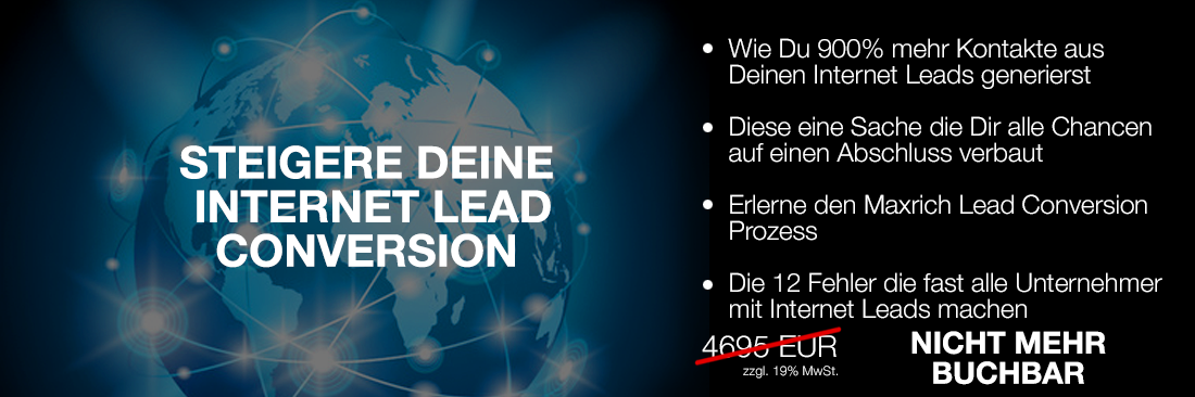 Steigere Deine Internet Lead Conversion